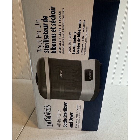 Dr. Brown's All-in-One Baby Bottle Sterilizer and Dryer AC177 New Sealed Box NIB - Picture 8 of 9